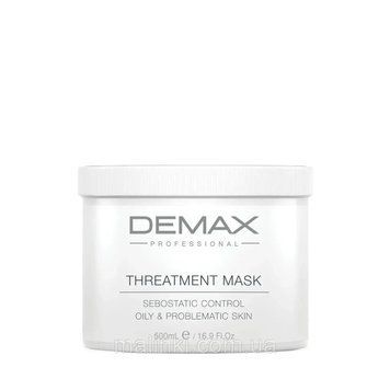 Звужуюча пори маска каолін та трави Demax, 500мл 120-2 фото