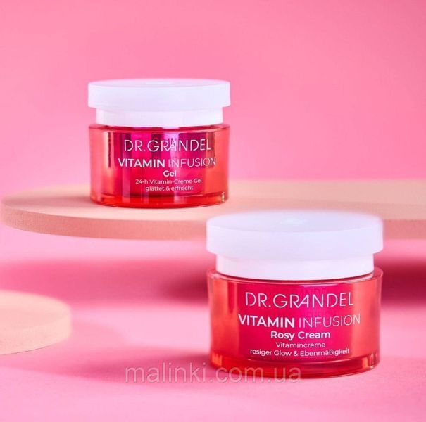 Вітамінний крем з екстрактом рожевого грейпфруту Dr. Grandel Vitamin Infusion Rosy Cream, 50 мл 41558 фото
