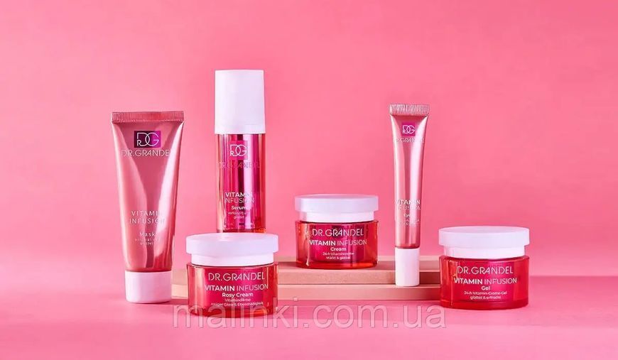 Вітамінний крем з екстрактом рожевого грейпфруту Dr. Grandel Vitamin Infusion Rosy Cream, 50 мл 41558 фото