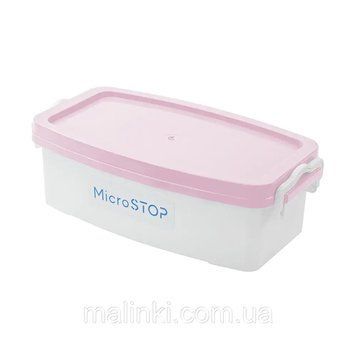 Контейнер для знезараження Microstop 3л. (рожевий) 3083594685 фото
