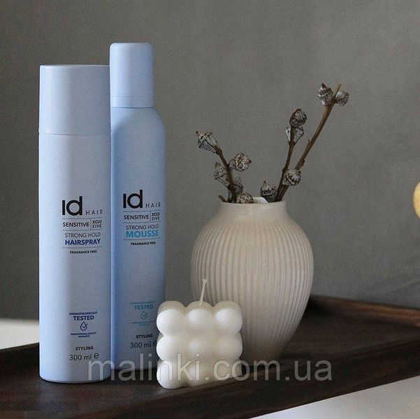 Лак сильної фіксації з алоє вера Id Hair Sensitive Hairspray Strong Hold, 300мл 10840010001 фото