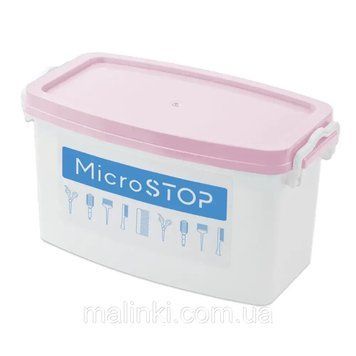Контейнер для знезараження Microstop 5л. (рожевий) 3083601234 фото
