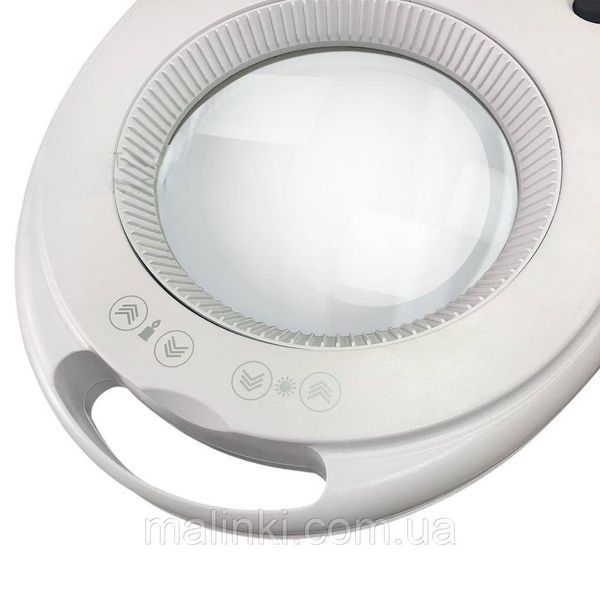 Збільшувальна лампа-лупа CQ-6027К LED - 3 діоптрії 1-12W з двома регулюваннями яскравості холодне/тепле світло CQ-6027К фото