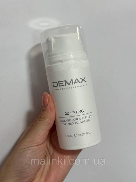 3D-ліфтинг колагеновий санблок Demax, SPF 25 100мл 280-4 фото