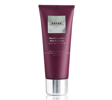 Крем для рук з екстрактом обліпихи та сечовиною Baehr Waldfrucht Handcreme, 30 мл 11427 фото