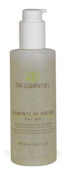 Ніжний очищуючий гель Dr. Grandel Elements of Nature Puri Soft, 200 мл 40020 фото