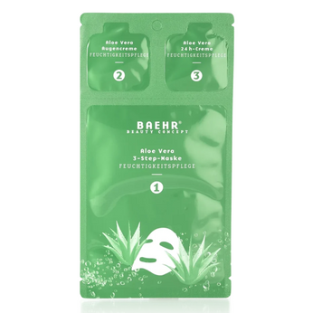 Догляд для обличчя 3в1 з алое вера Baehr Aloe Vera, 1 шт 25073 фото