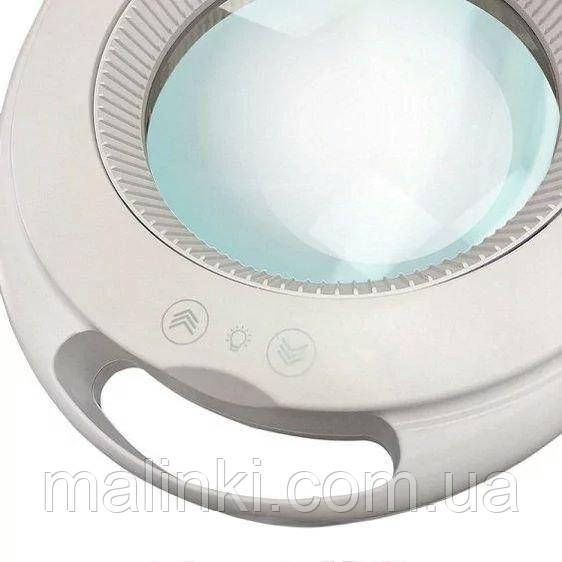 Збільшувальна лампа-лупа CQ-6027К LED - 5 діоптрій 1-12W з регулюванням яскравості CQ-6027К фото