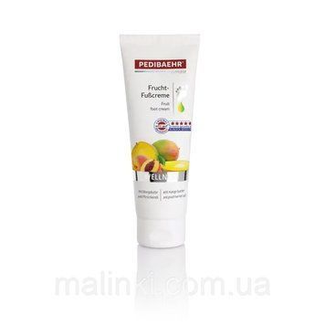 Крем для рук та ніг фруктовий з олією манго та персику Frucht-Fubcreme,PediBaehr, 125 мл 10954 фото