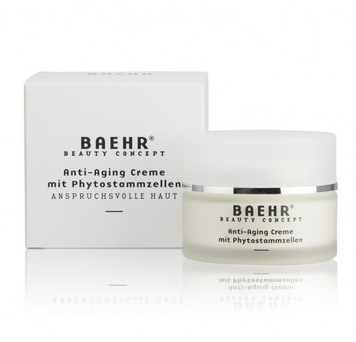 Антивіковий крем із клітинами фітостамм Baehr Anti-Aging Creme, 50 мл 25311 фото