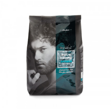 Гарячий плівковий віск у гранулах Italwax чоловічий Pour Homme Barber Edition (для обличчя), 500 г 1715327107 фото