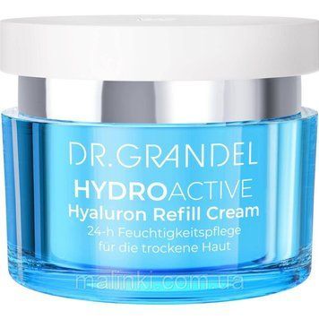 Зволожуючий легкий крем 24ч діі з філер ефектом Dr. Grandel Hyaluron Refill Cream, 50 мл 41532 фото