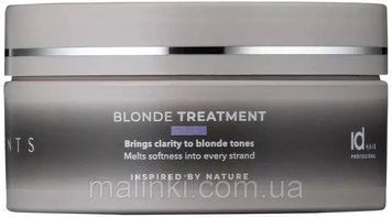 Маска для блонду з фіолетовими пігментами id Hair Elements Blonde Treatment, 200мл 3056781787 фото