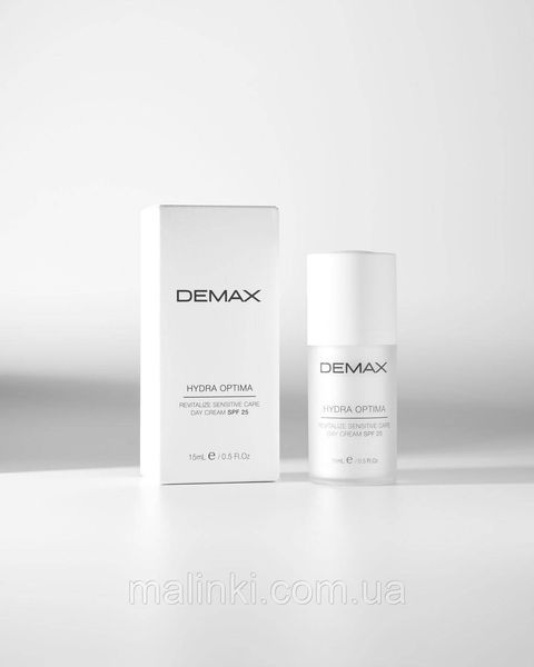 Зволожуючий денний крем SPF 25 Demax Hydra Optima, 15 мл 224-4 фото