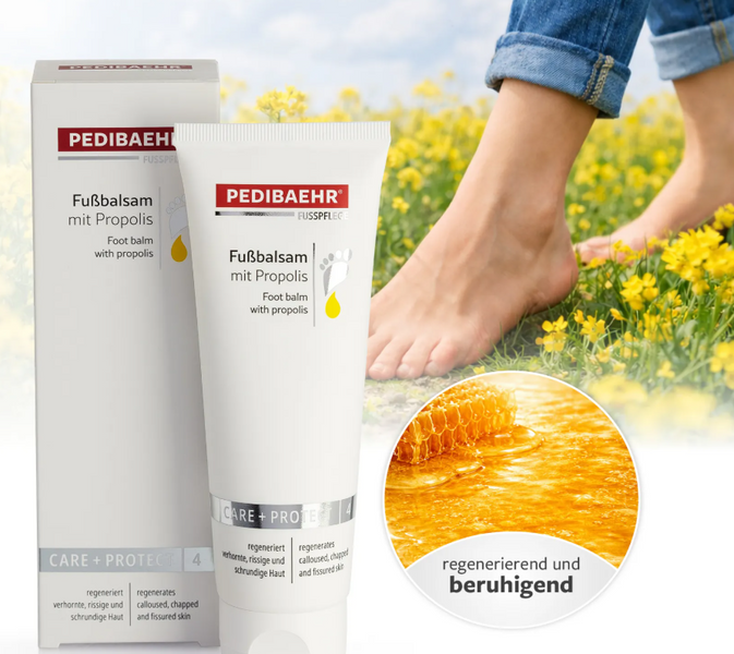 Бальзам для ніг з прополісом PediBaehr Fubbalsam Mit Propolis, 125 мл 10956 фото